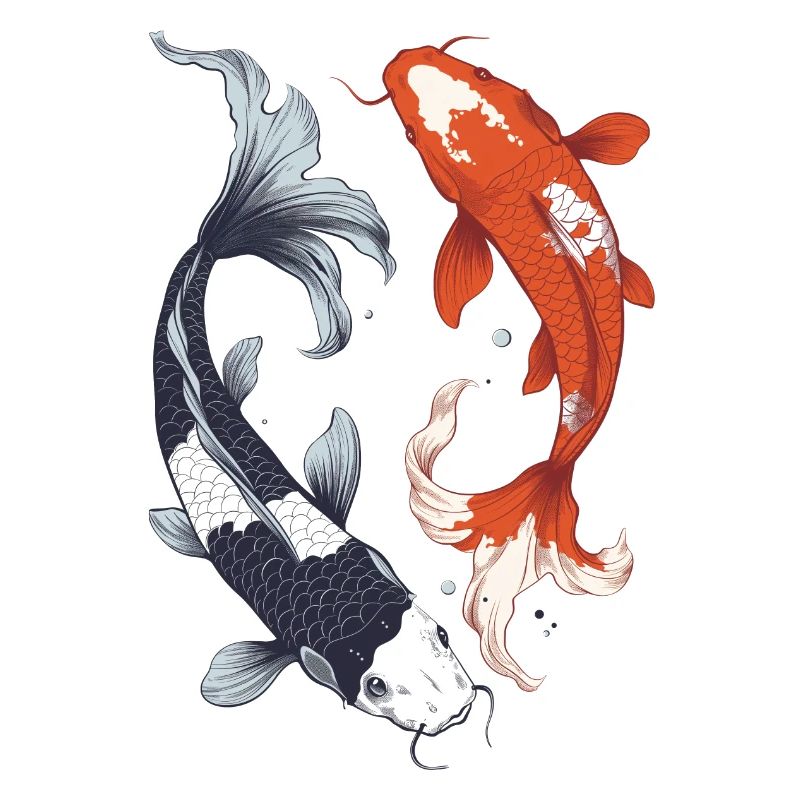 Koi Karpfen