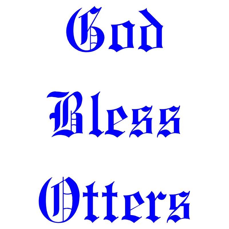 GodBlessOtters