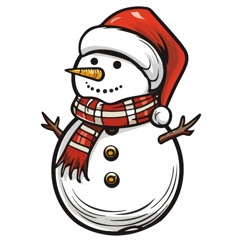 schneemann weihnachten