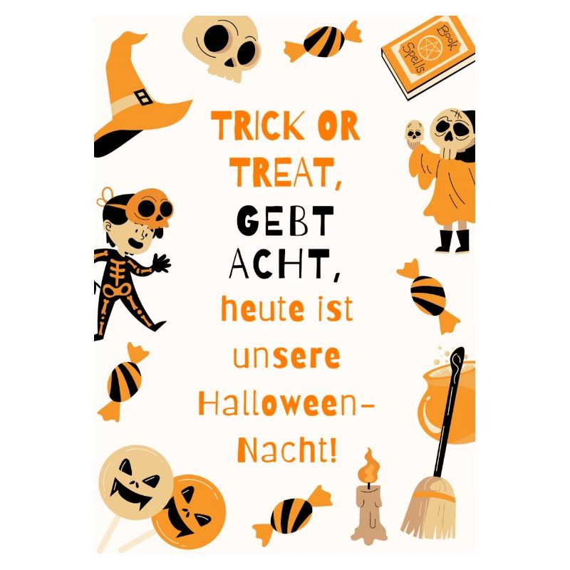 Kinder Halloween Nacht
