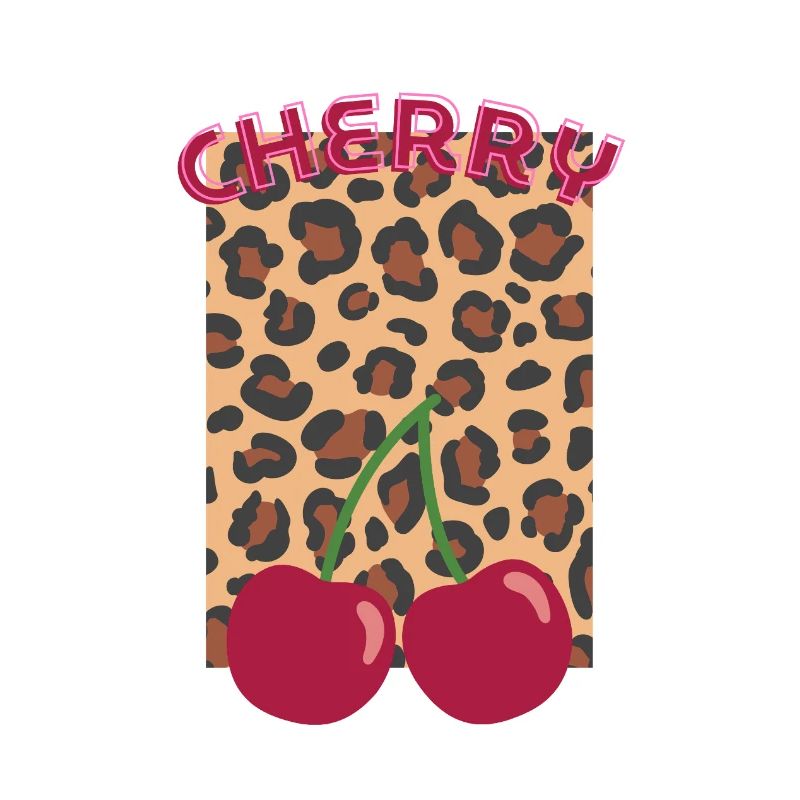 Leopard-look cherries