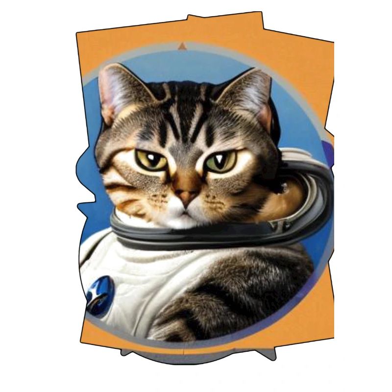 Weltraum Katze