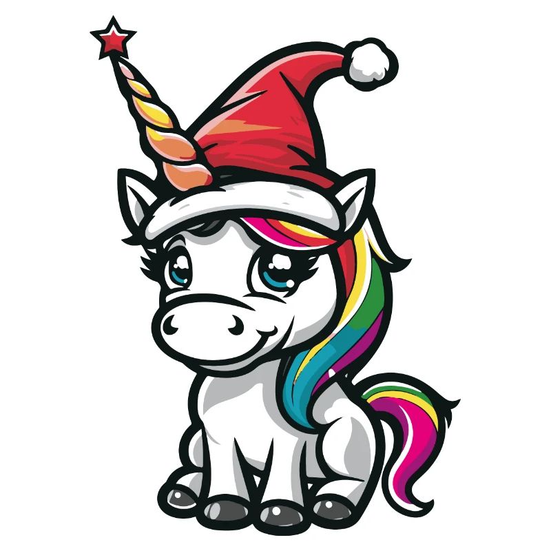 Einhorn Weihnachten