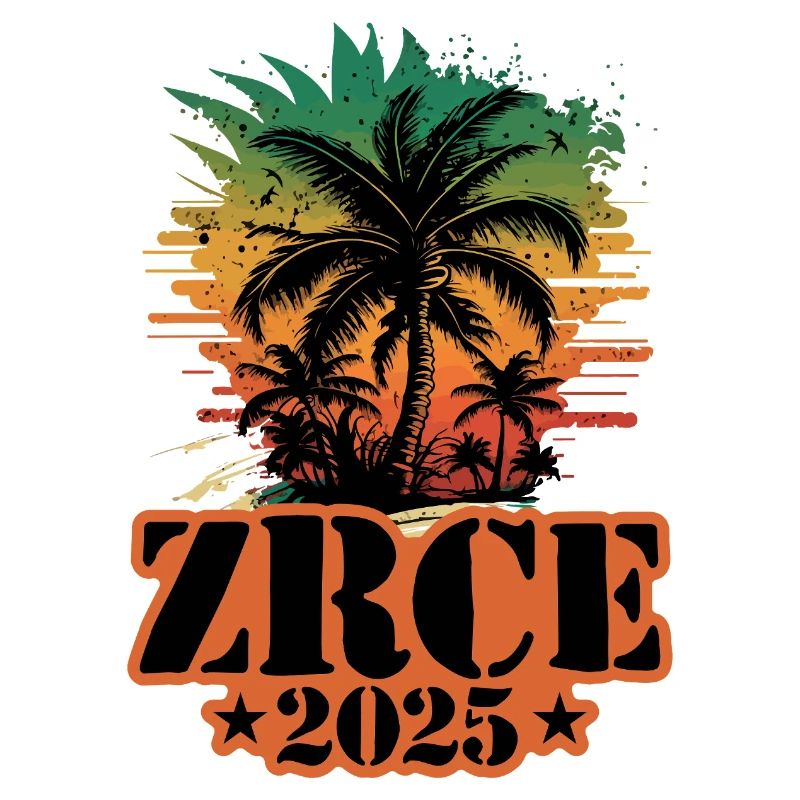 Zrce 2025 Palmen