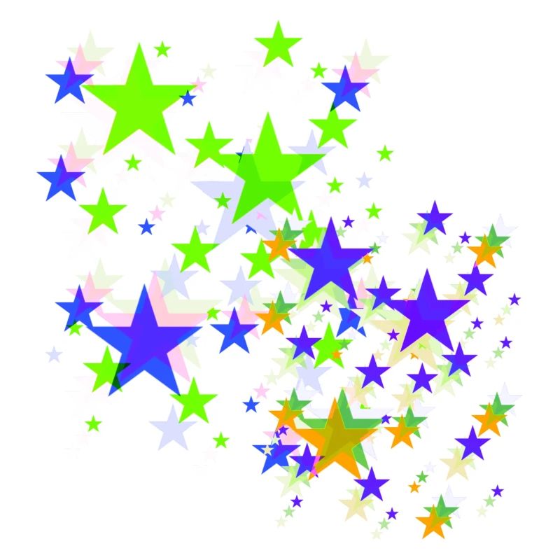 Sterne,stern, bunte Sterne