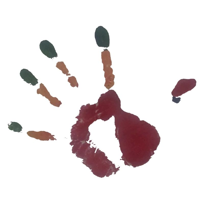 Handabdruck Illustration