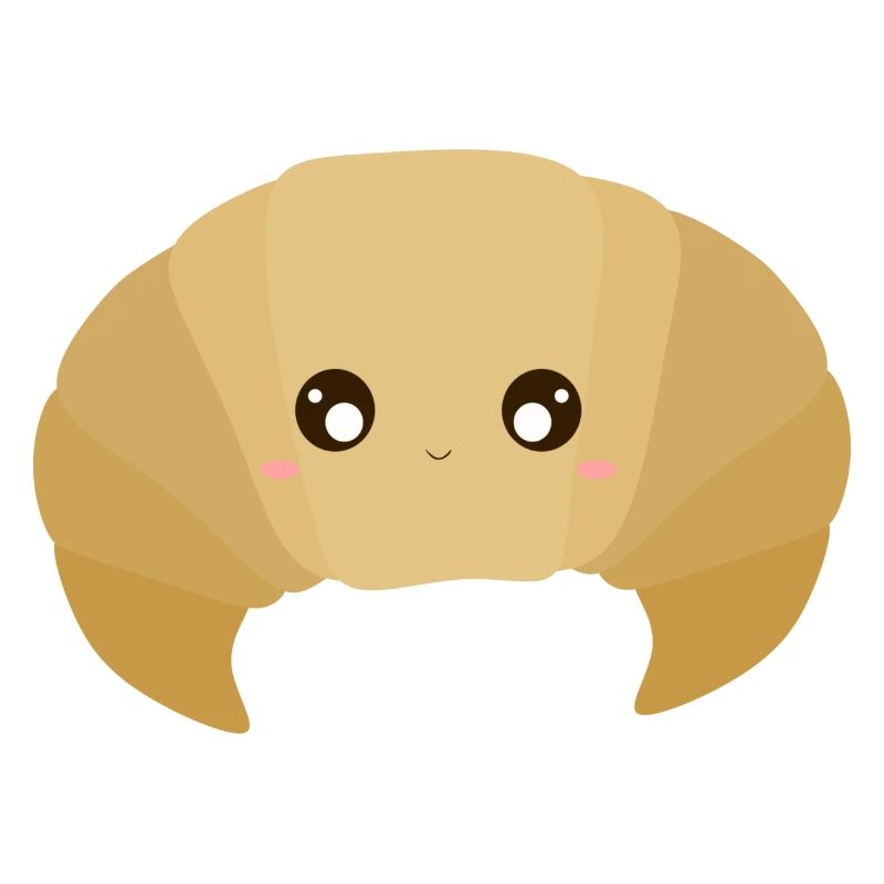 Kawaii-Croissant