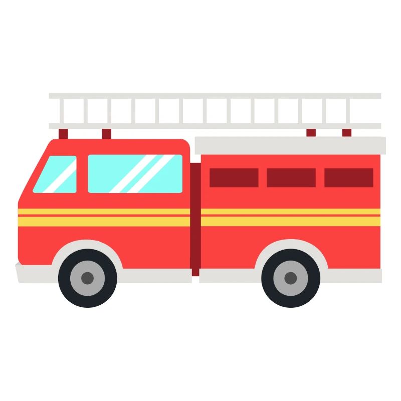 Firefighters car
