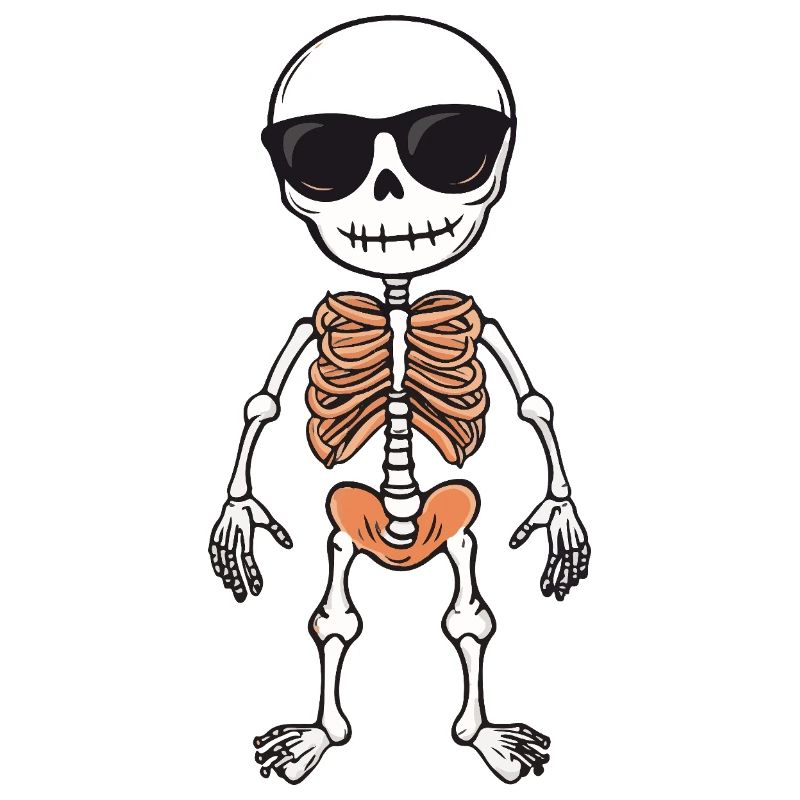Skeleton Comic Halloween