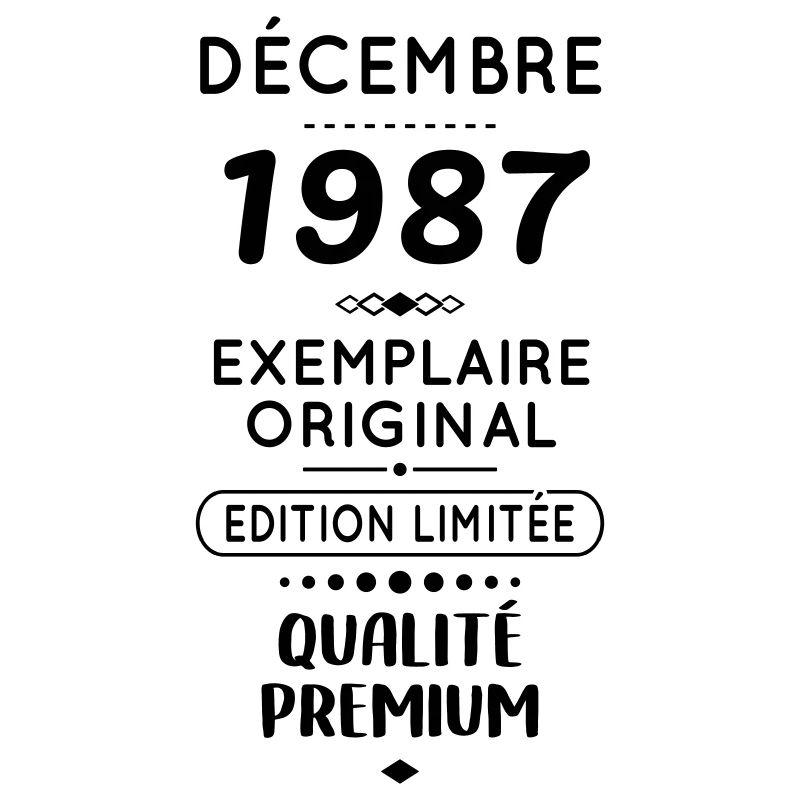Anniversaire 35 ans - Décembre 1987 Original