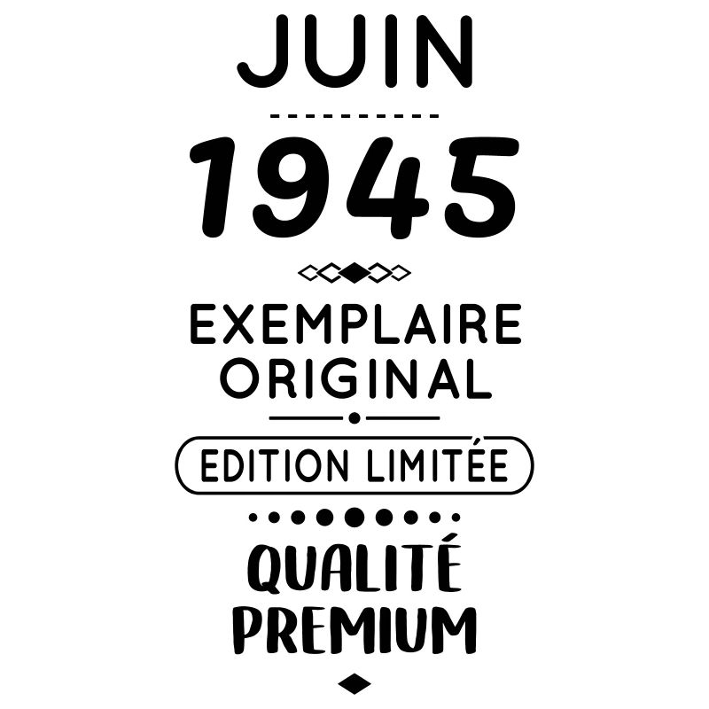 80th Anniversary - June 1945 Original