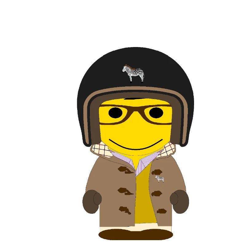 GEEKLEY Biker Dufflecoat Senf