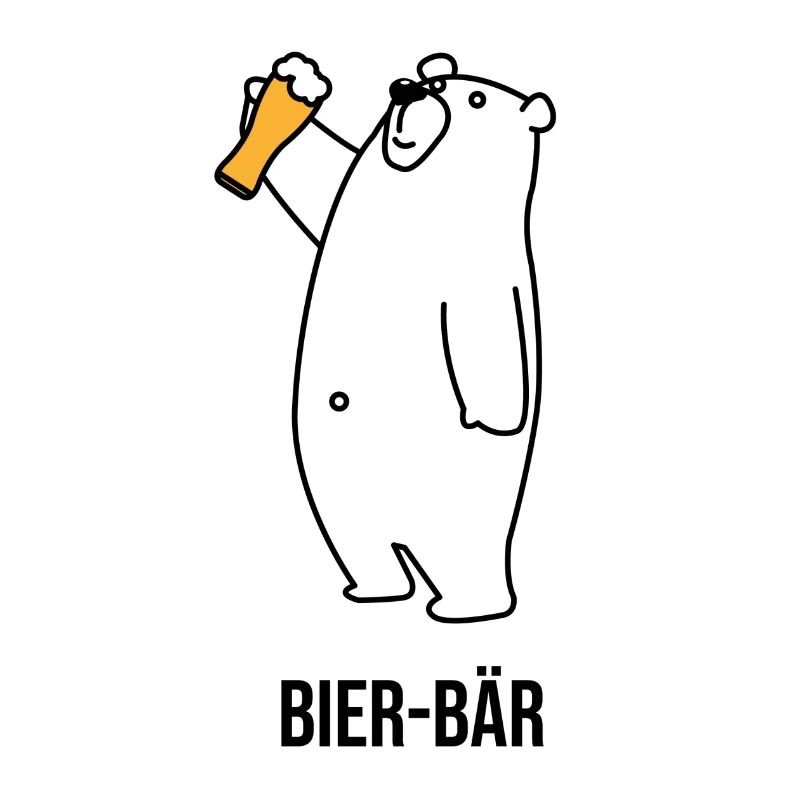 Beer Bear - Humor - Funny - Gift Idea