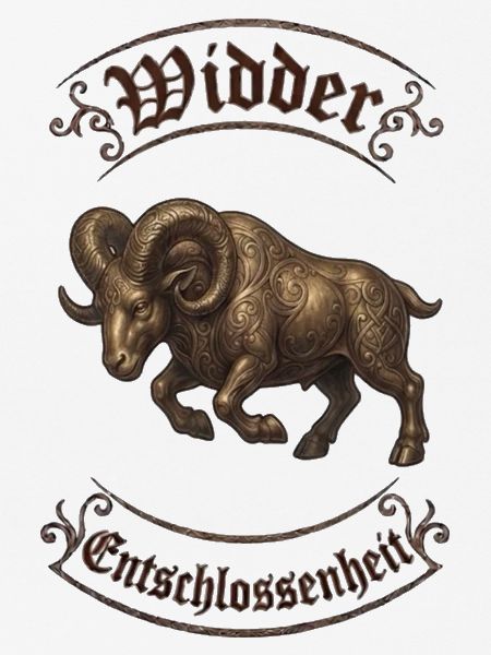 Vikingischer Widder Ornament