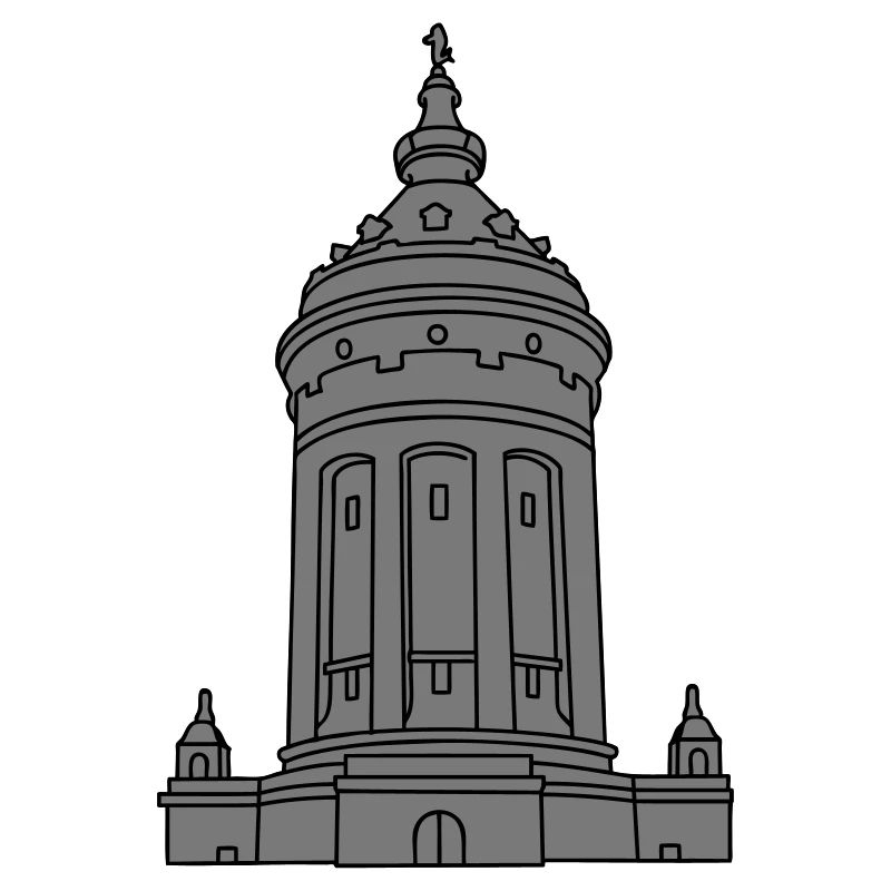 Wasserturm Mannheim 2