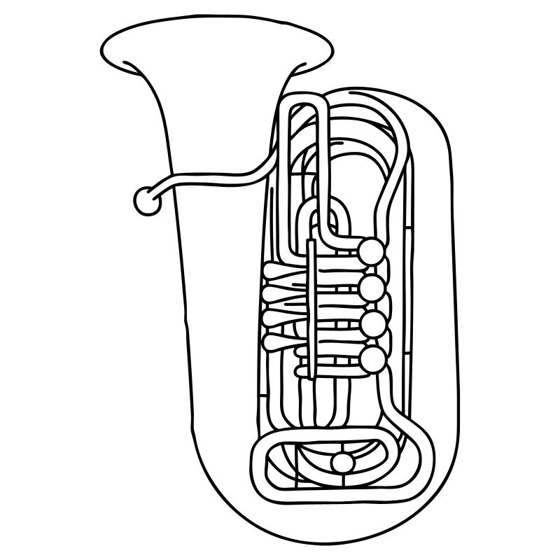 Tuba Blechblasinstrument
