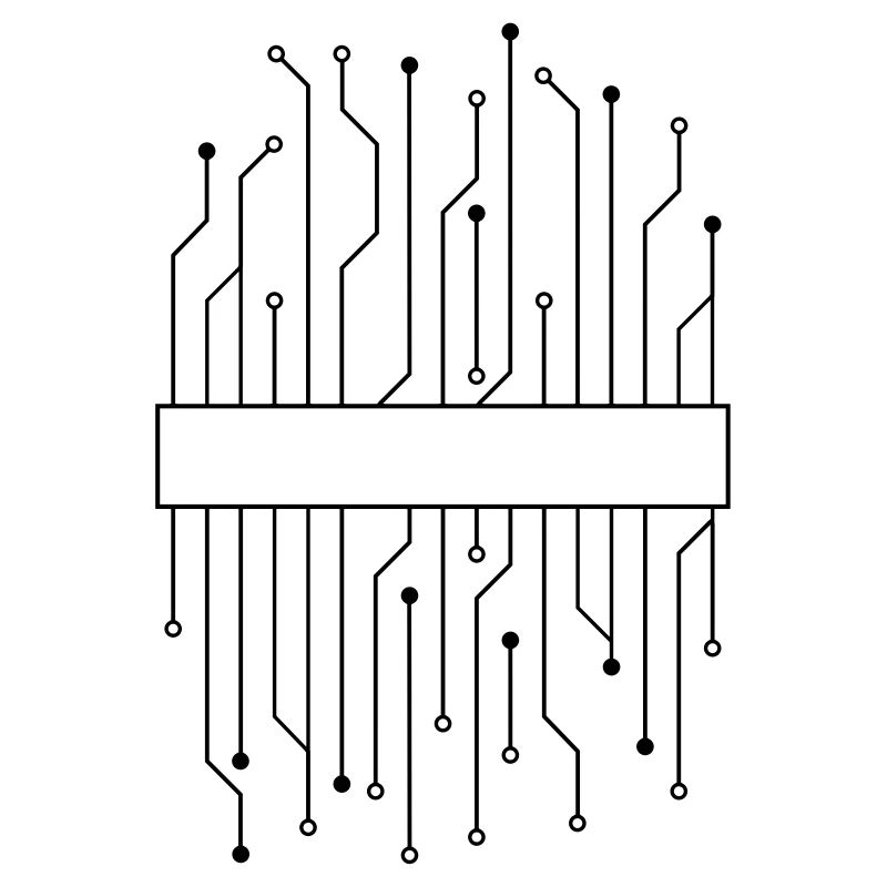 shield frame text circuit wire data microch