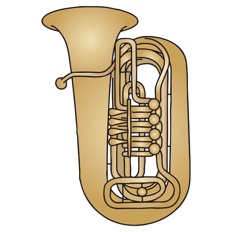 TUBA Blechblasinstrument