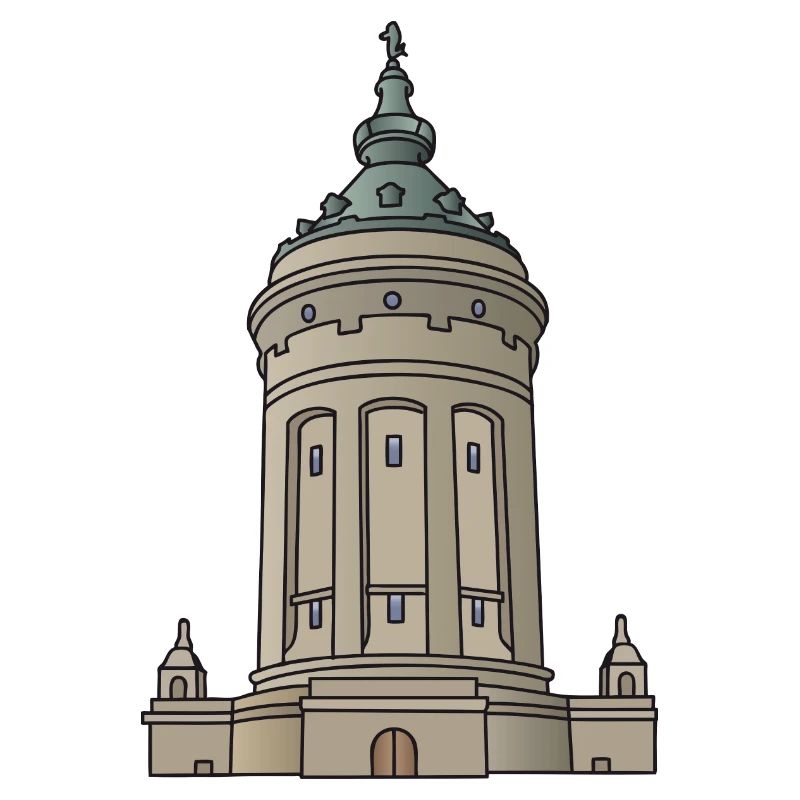 Wasserturm Mannheim c