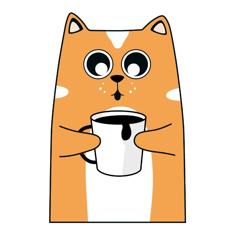 Cat Coffee Design
