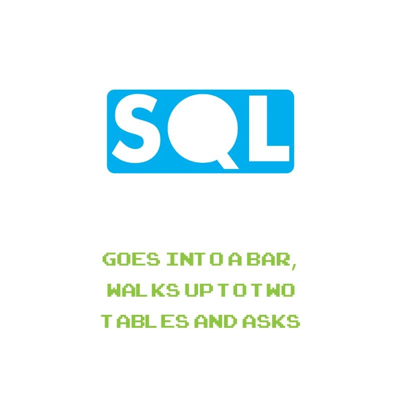 A SQL Query Goes Into A Bar Datenbank Entwickler