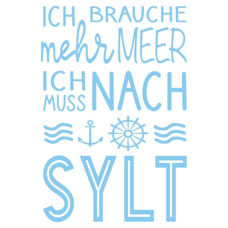 Sylt lustiger Spruch
