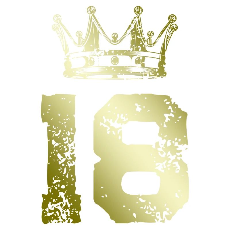 18 Zahl Krone