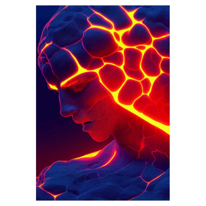 Lava-Mann