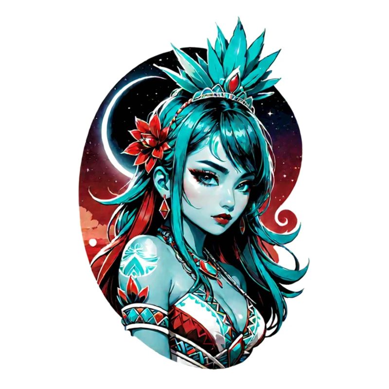 Indische Prinzessin - Aztek