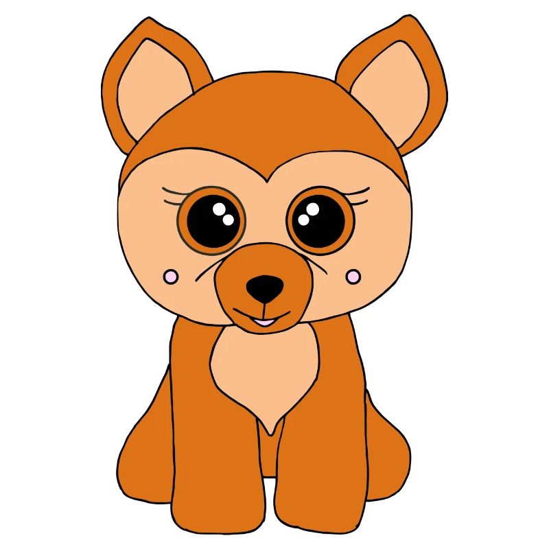 Kleiner süßer Fuchs
