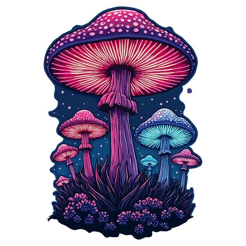 Lebendiger Pilz