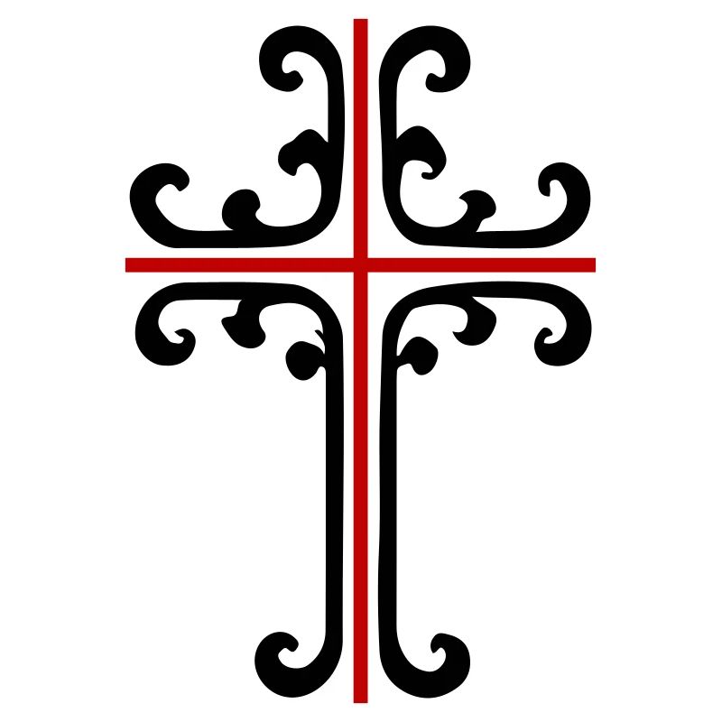 Kreuz Ornament