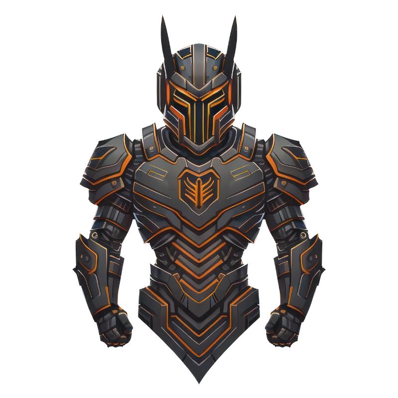 Tech-Krieger-Charakter