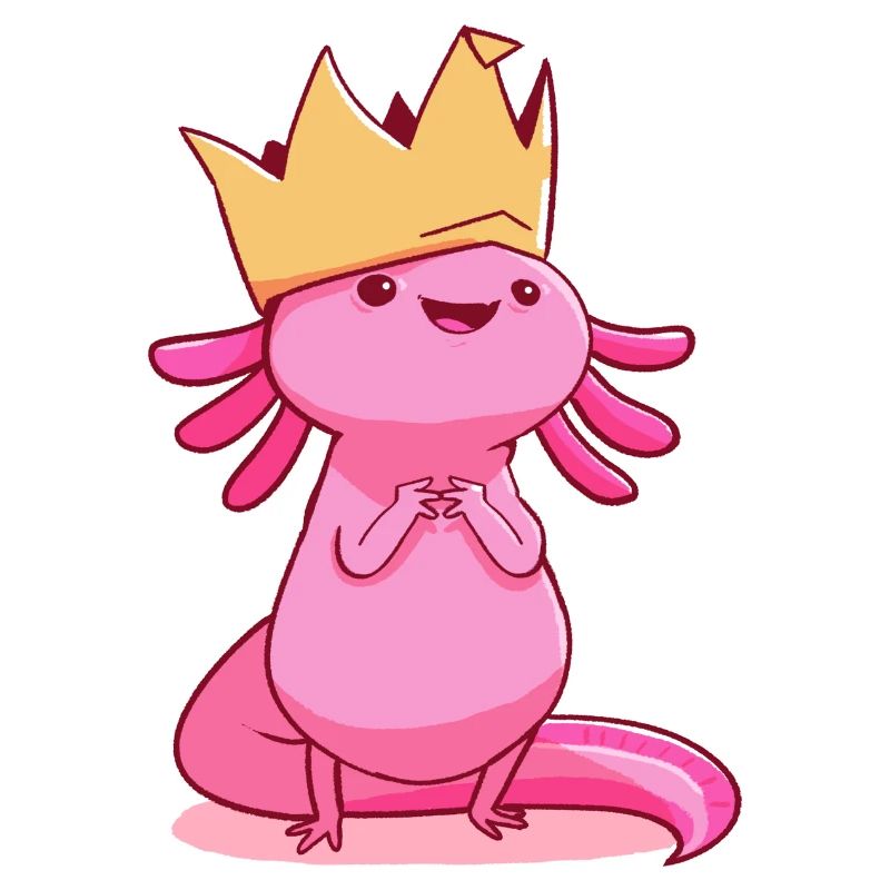 Axolotl Königin