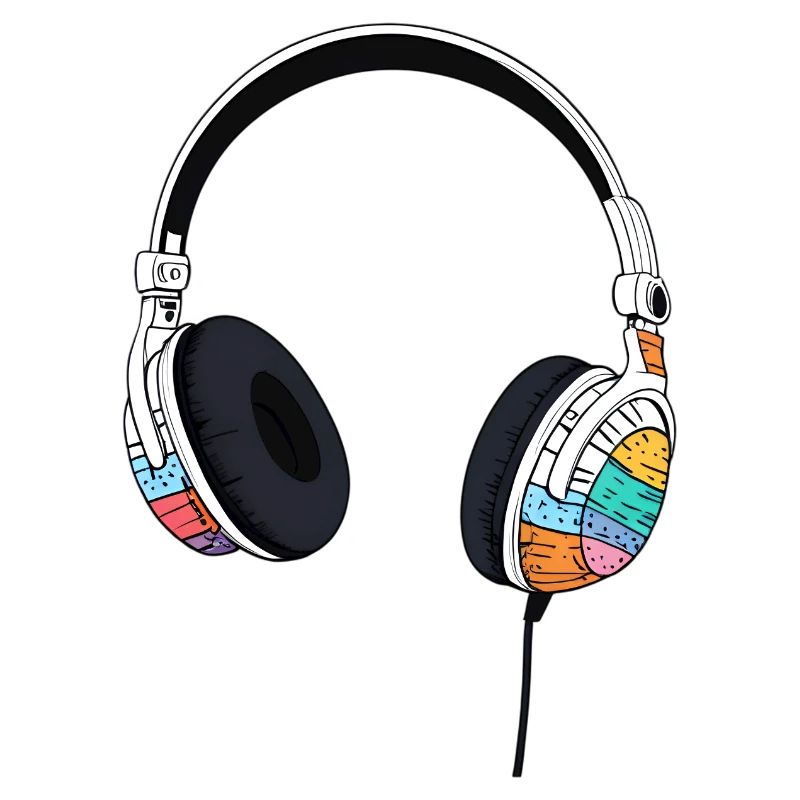 Kophörer Headset Comic Style