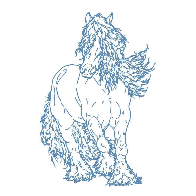 Tinker Pferd Arbeitspferde Irish Cob
