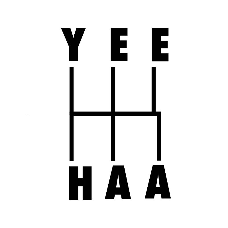 yeehaa! Manual gear shift scheme black