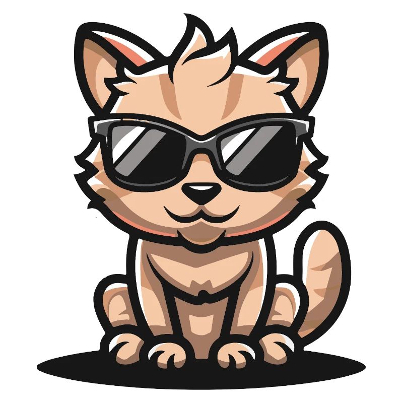 Katze Cool Tier