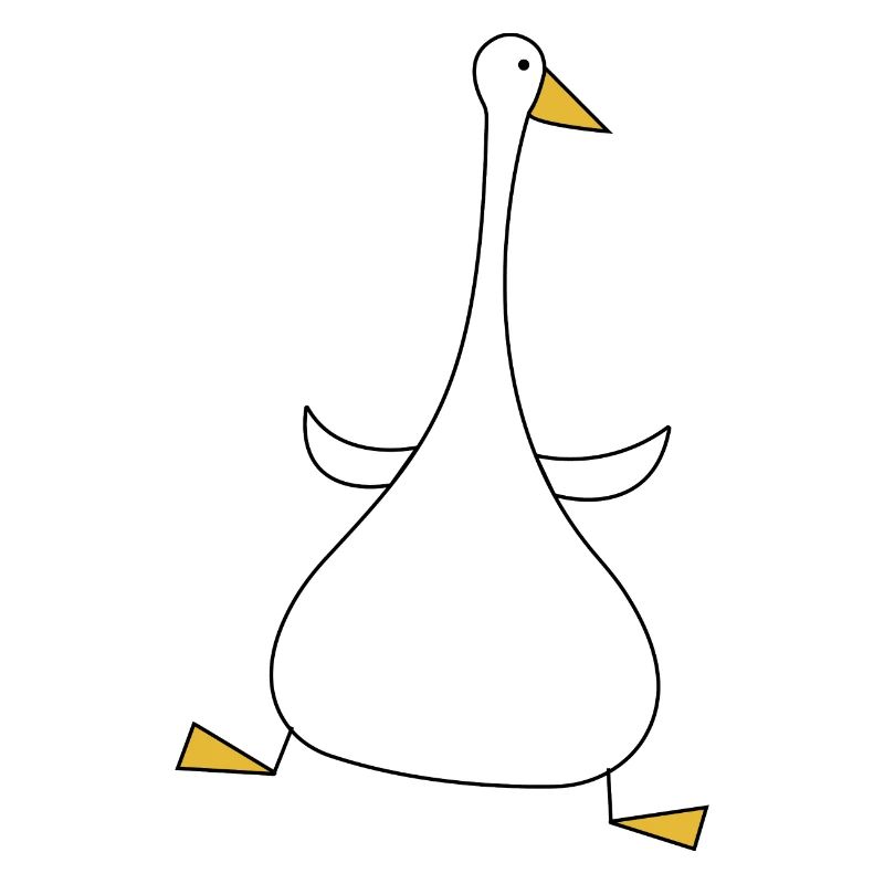 springende Gans