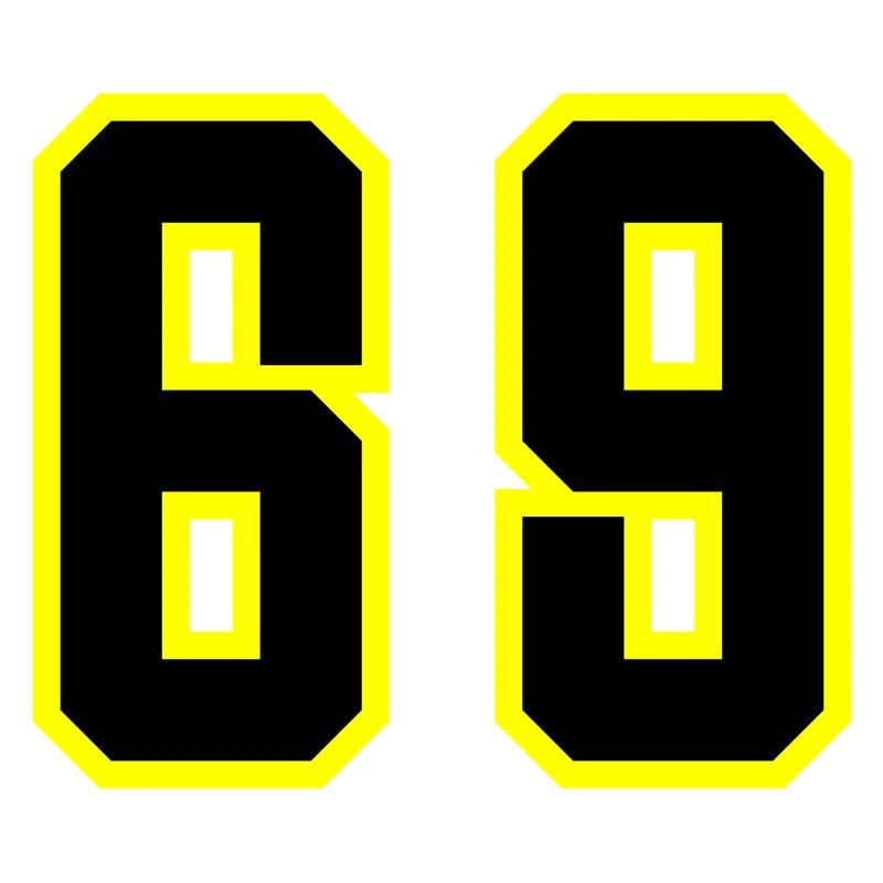 69 Zahl Trikot