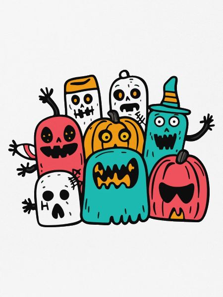 Halloween Party Figuren