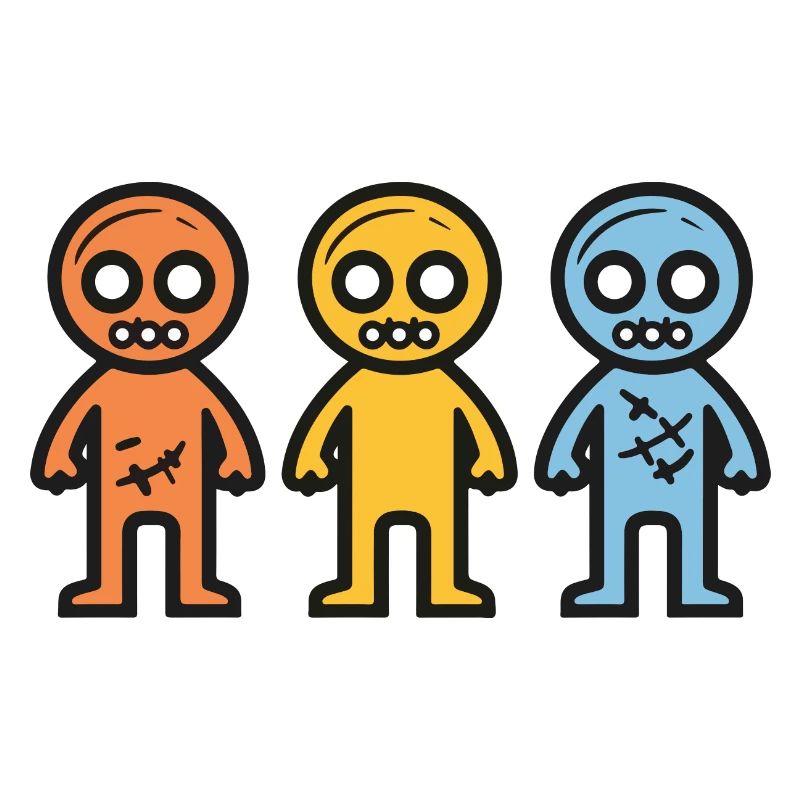 Zombies Halloween Niedlich