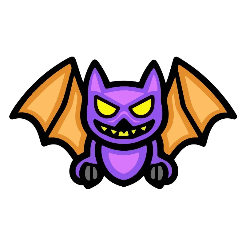 Fledermaus Halloween Lustig