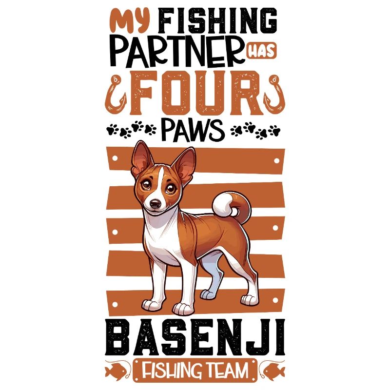 Angeln und Basenji
