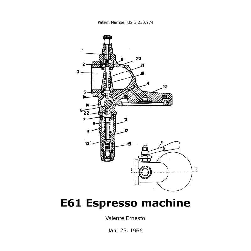 E61 Espresso machine