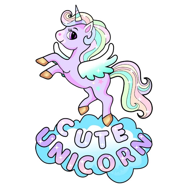 Niedliches Einhorn