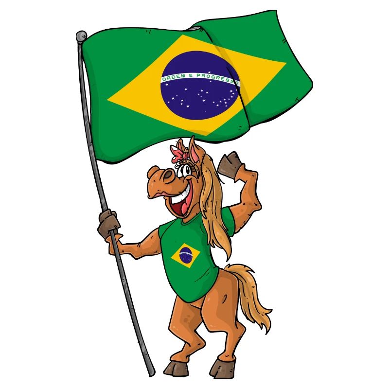 Brasilianer Fan Pferd