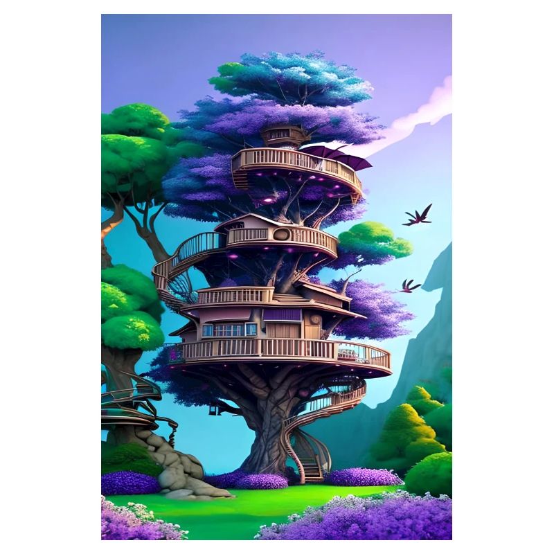 Treehouse Purple