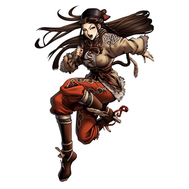 Shaolin Manga Mädchen