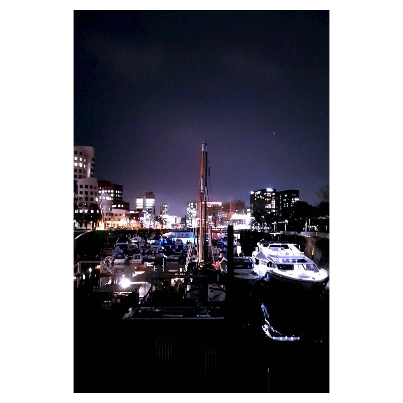 Hafen,medienhafen, Düsseldorf,skyline,Poster